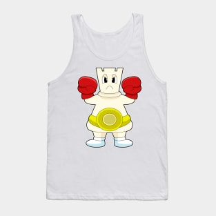 Chess piece Rook Boxer Tank Top